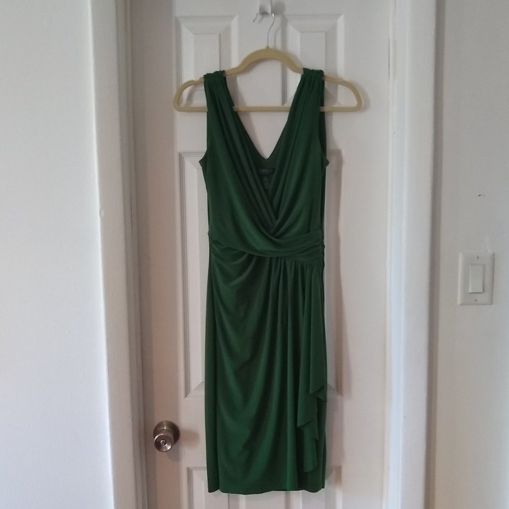 Ralph Lauren green cocktail dress